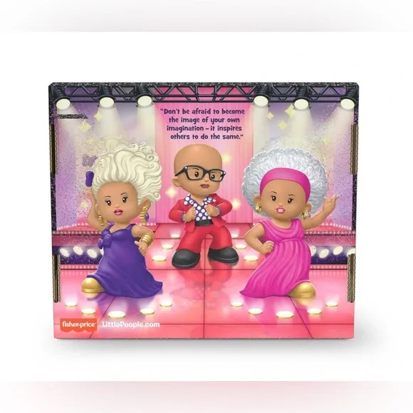 New Little People Collector Rupaul Special Edition Figure Set - Picture 2 of 2